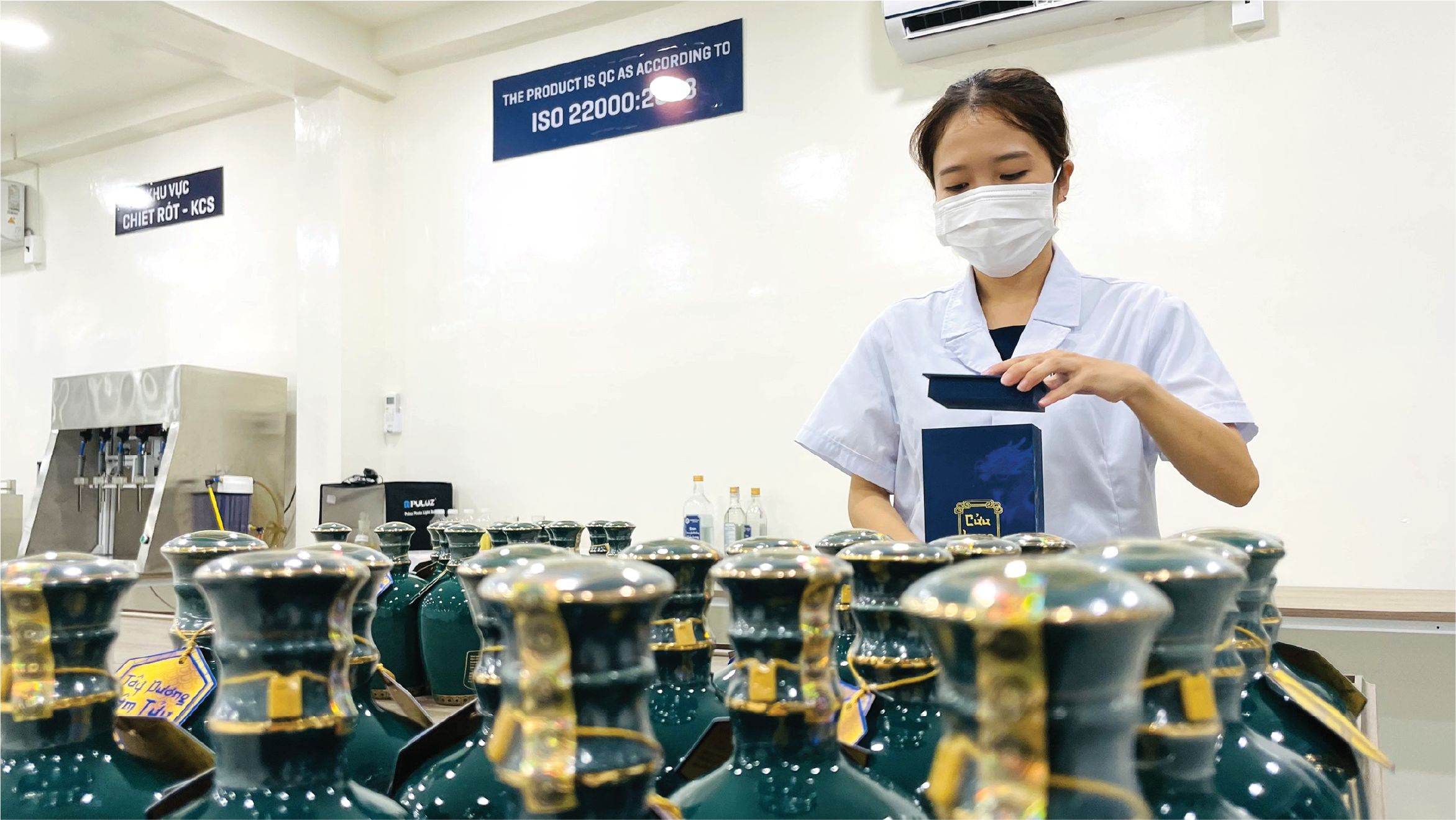Kiểm định dán tem truy xuất